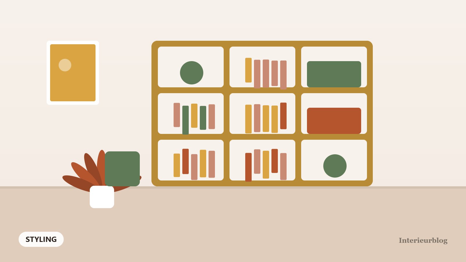 Een boekenkast stylen zonder dat het rommelig oogt